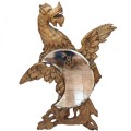 somptuoasa oglinda "Victorian Griffin". sculptura. cca 1880 Marea Britanie